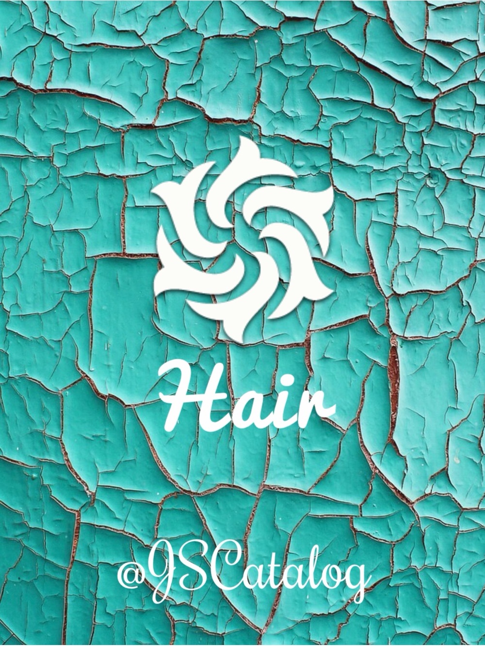 JSCatalog Teal Hair Accessory - Decorative Logo Accent
